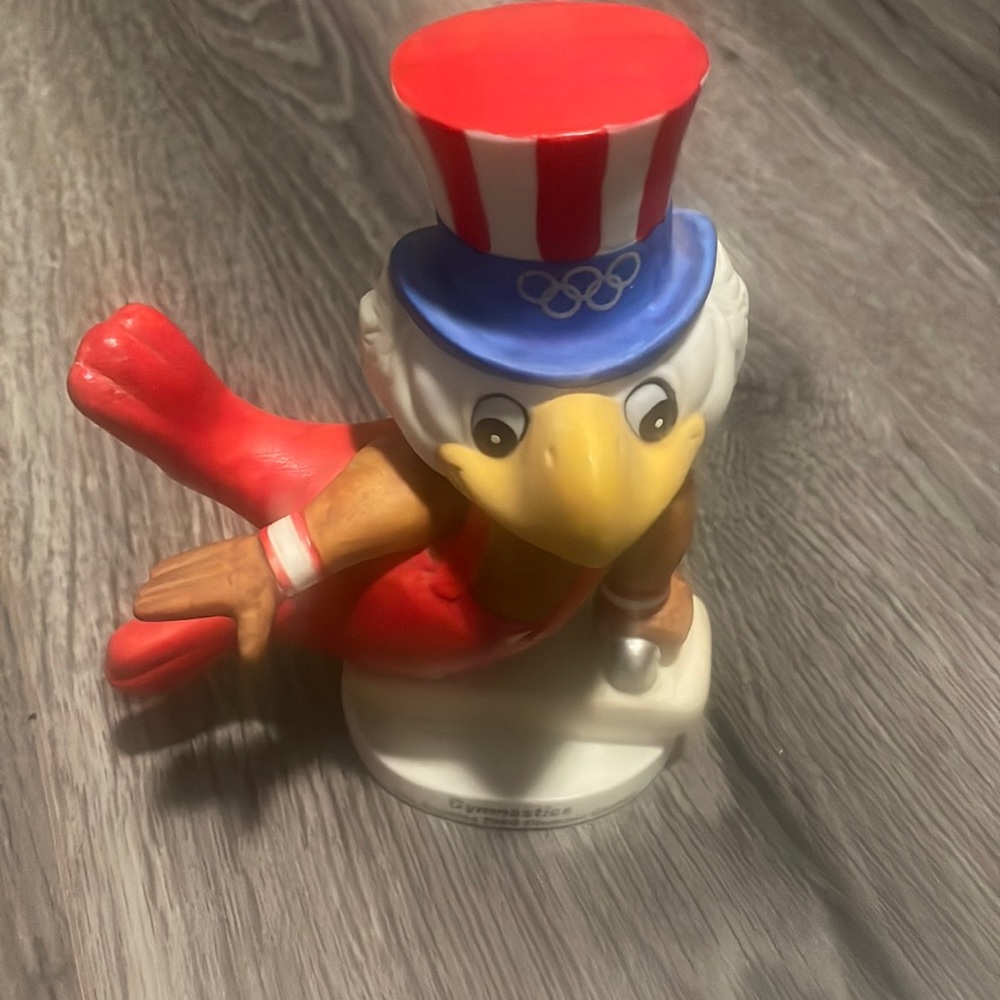Sam the Eagle gymnastics 1984 Olympics